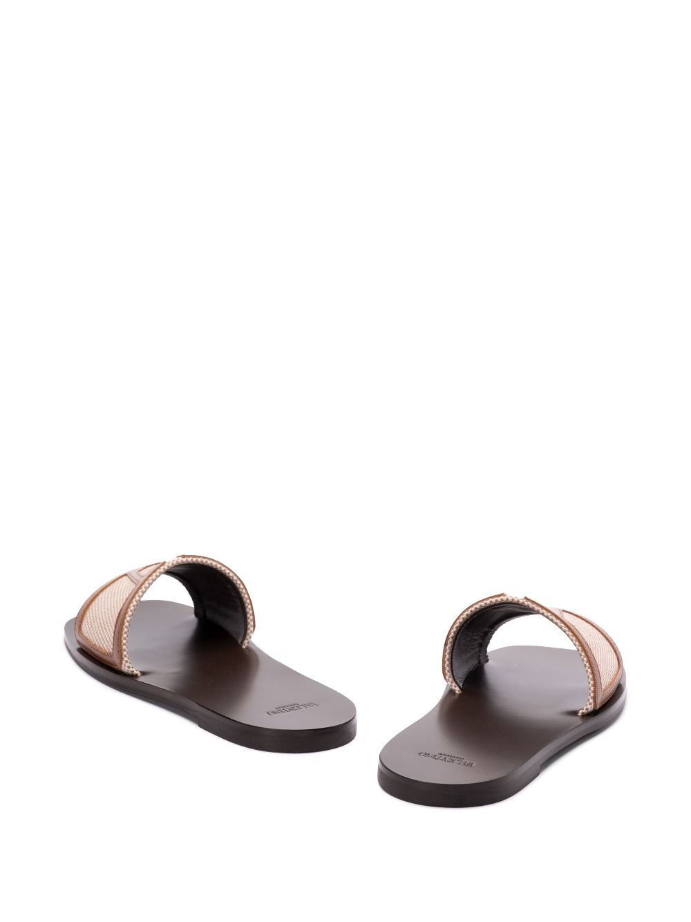 Valentino Garavani Vlogo slides Neutrals