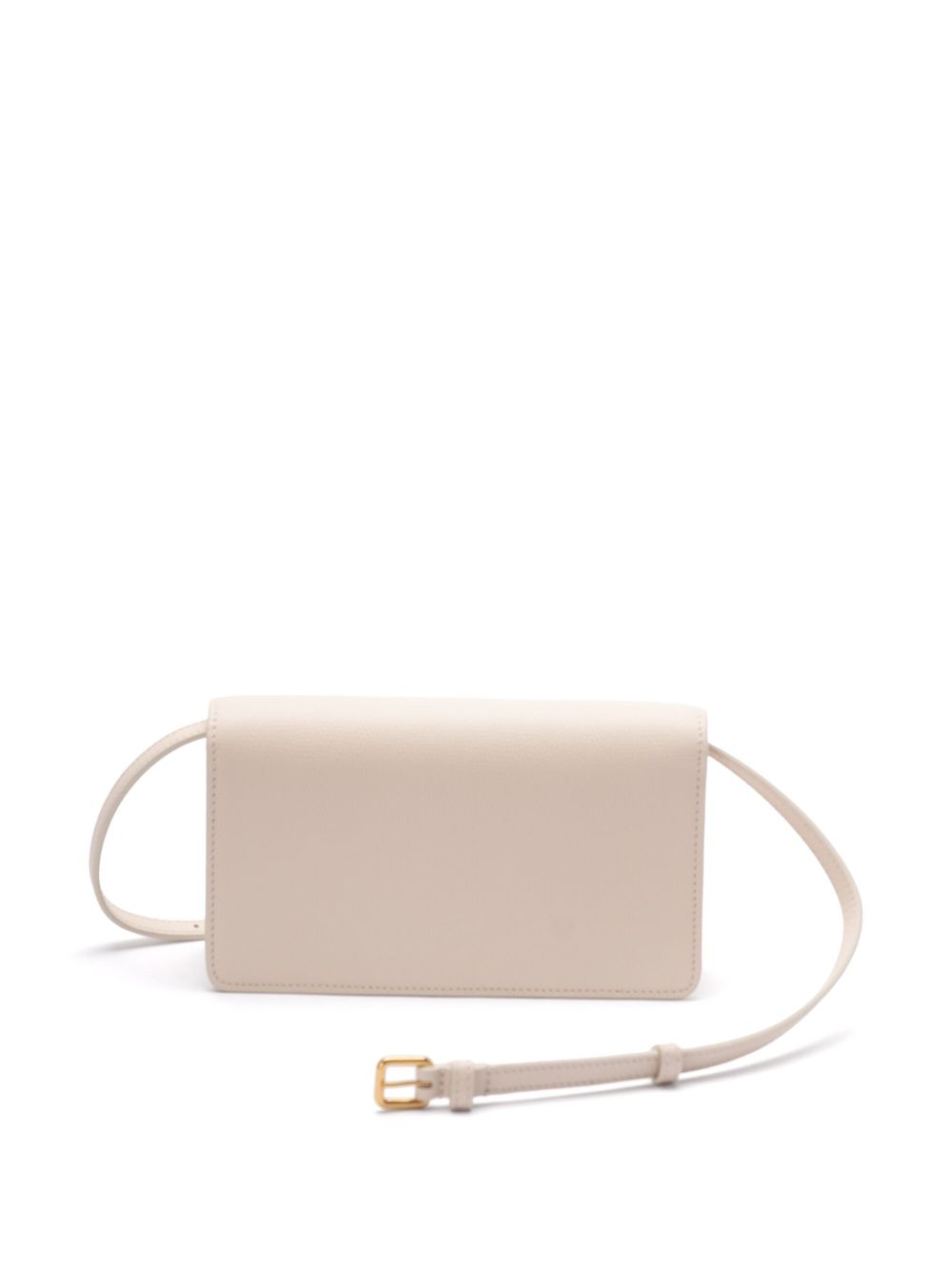 Valentino Garavani leather shoulder bag - Beige