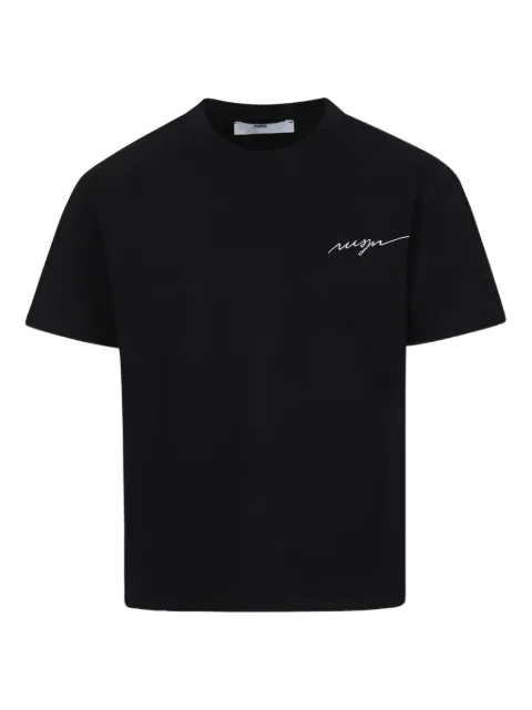 MSGM Kids logo-print cotton t-shirt