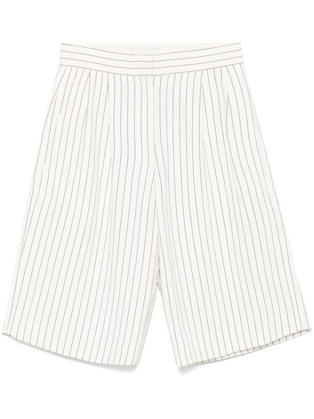 Loulou Studio striped shorts - White