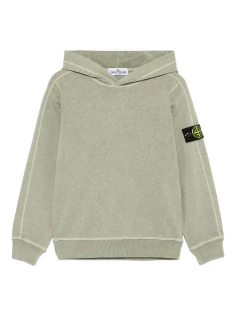 Stone Island Junior Compass-badge hoodie