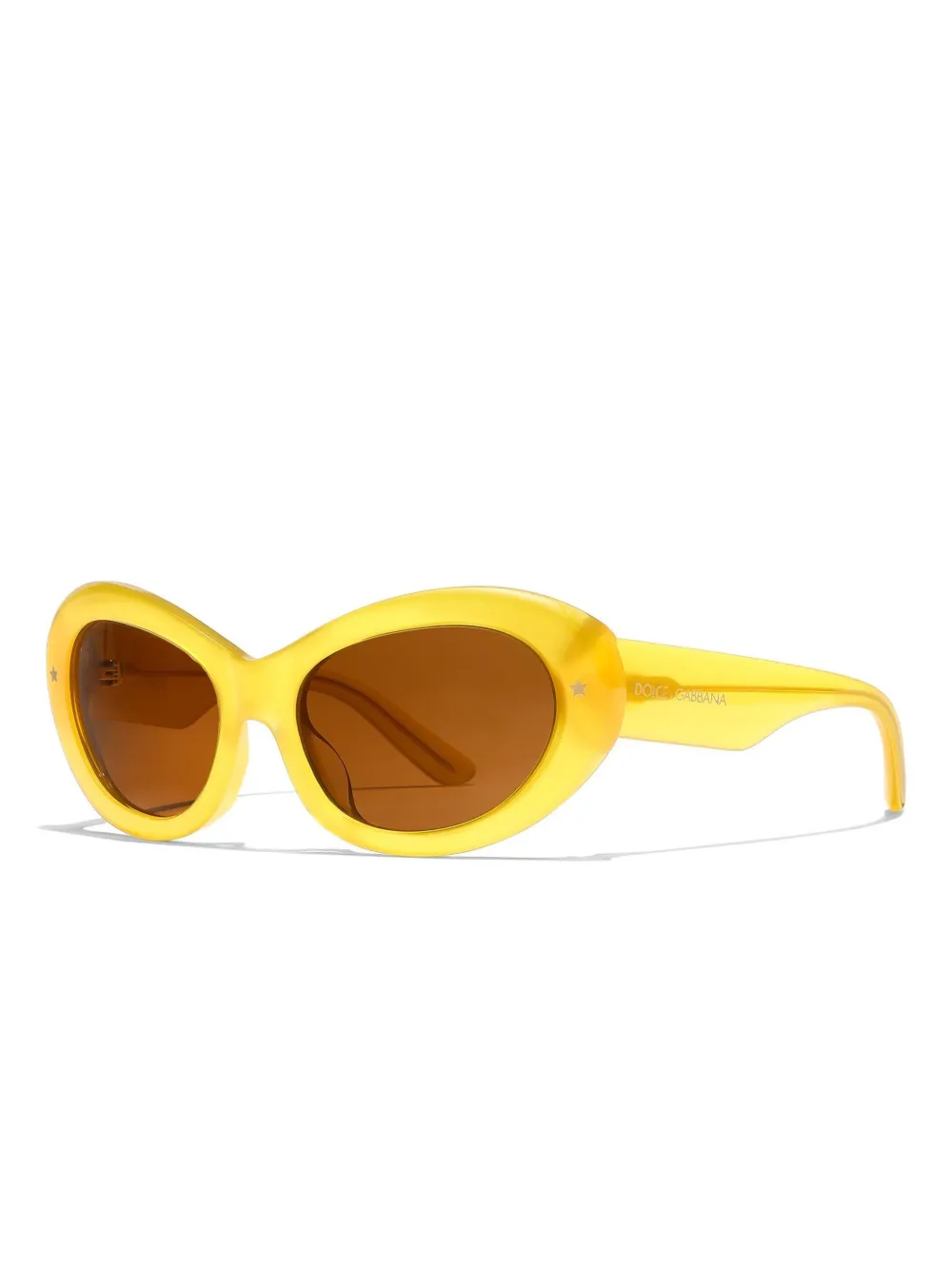 Dolce & Gabbana Kids Maiolica Gialla sunglasses - Geel