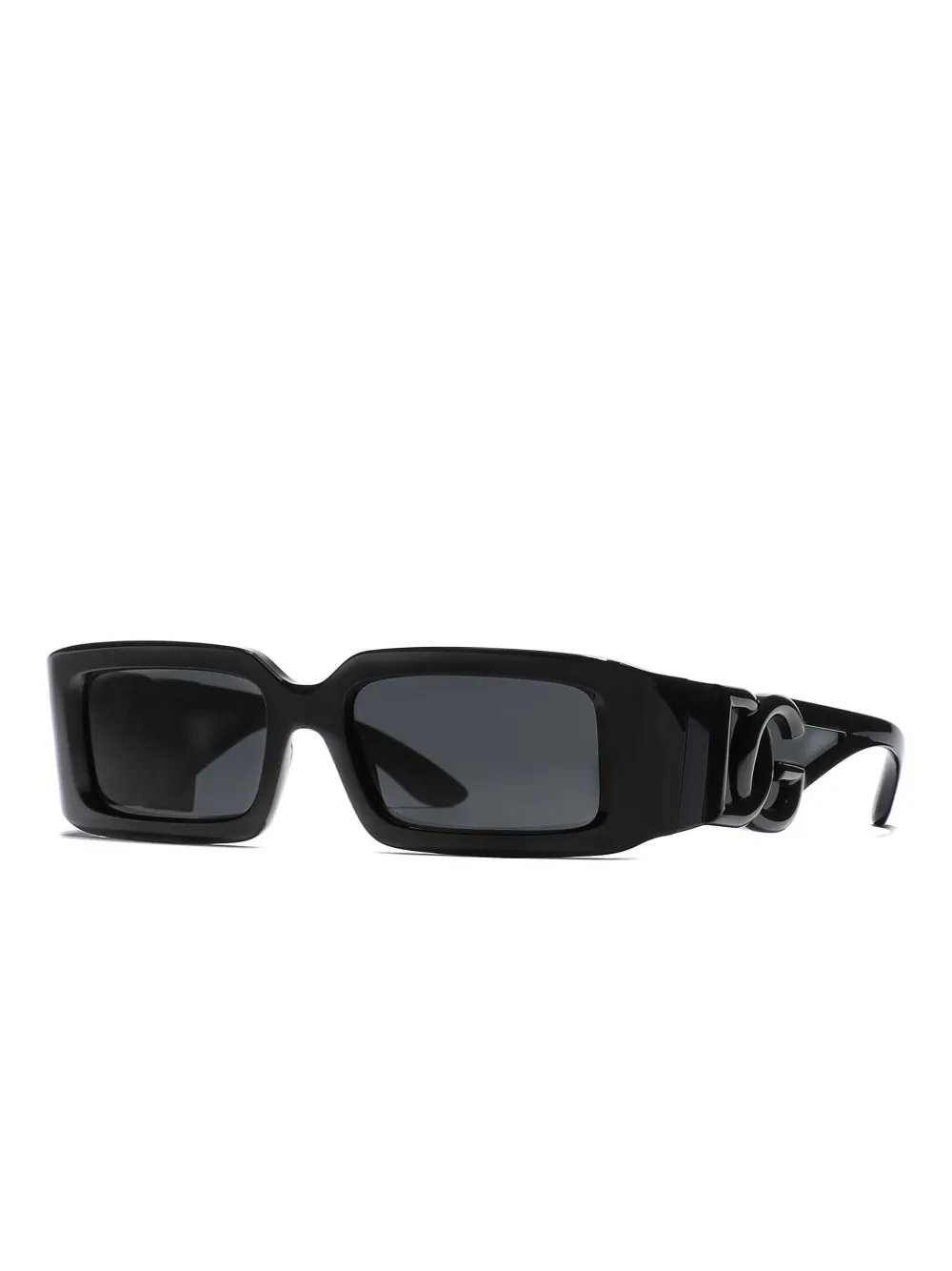 Dolce & Gabbana Eyewear DG-logo rectangular-frame sunglasses | Women | Image 2