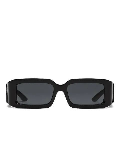Dolce & Gabbana Eyewear DG-logo rectangular-frame sunglasses