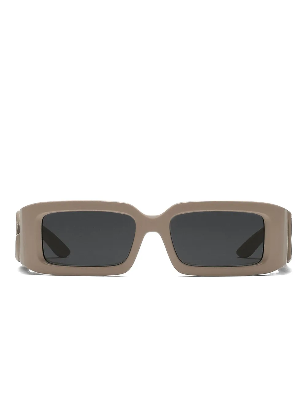 Buy Dolce & Gabbana Eyewear Dg-Logo Rectangular-Frame Sunglasses Online ...