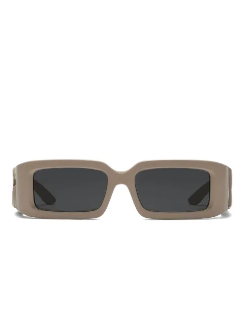 Dolce & Gabbana Eyewear نظارة شمس بإطار مستطيل وشعار DG