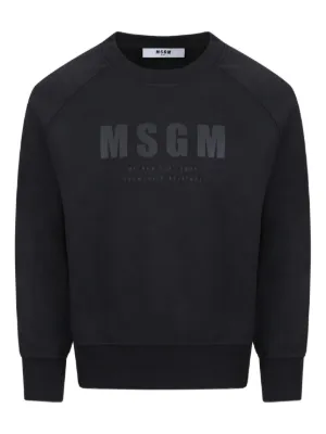 MSGMキッズ　 黒パーカー　150 MSGM Kids ロゴ パーカー | グレー | FARFETCH JP