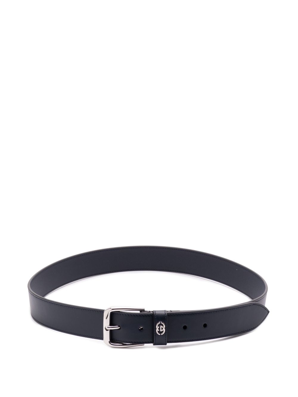 Gucci GG detail leather belt - Blue