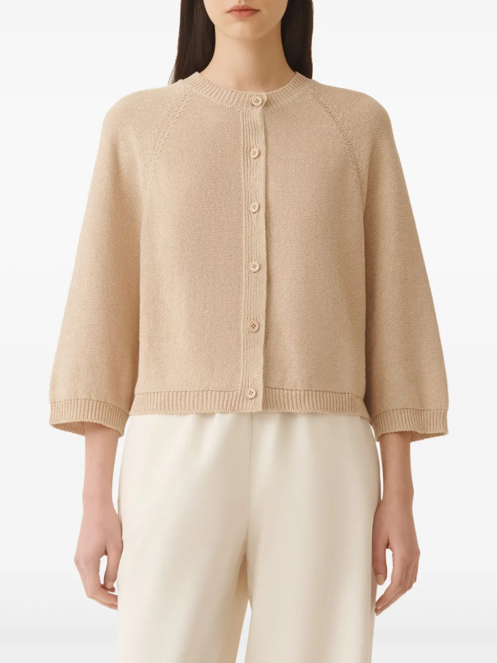 Fabiana Filippi Gebreid vest Bruin