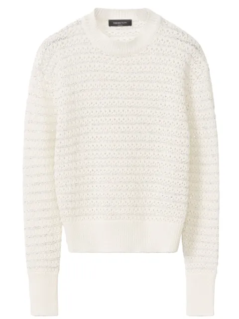 Fabiana Filippi lurex-detail sweater