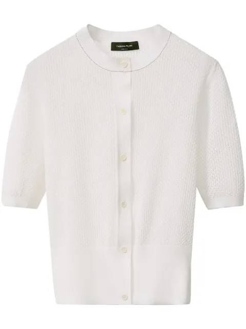 Fabiana Filippi open-knit cardigan