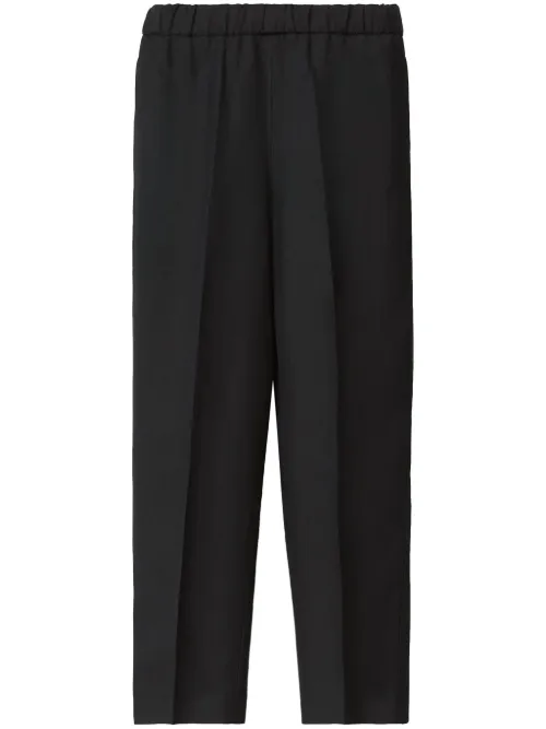 Pantalon droit à taille haute - Fabiana Filippi - Modalova