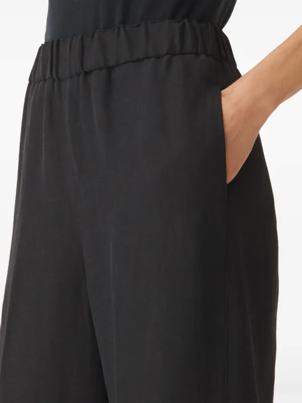 Fabiana Filippi high-waisted Straight Trousers | Black
