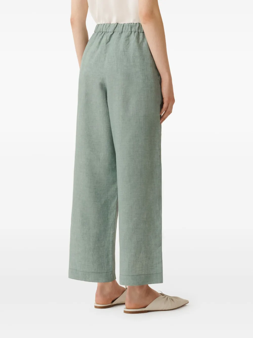 Fabiana Filippi Straight broek Groen