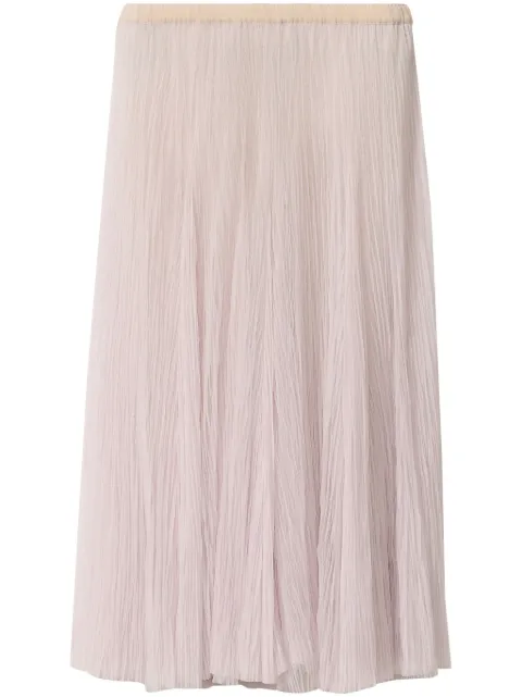 Fabiana Filippi plissé-effect midi skirt