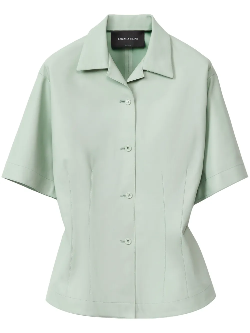 Fabiana Filippi Getailleerde blouse Groen