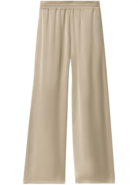 Fabiana Filippi satin wide-leg trousers 