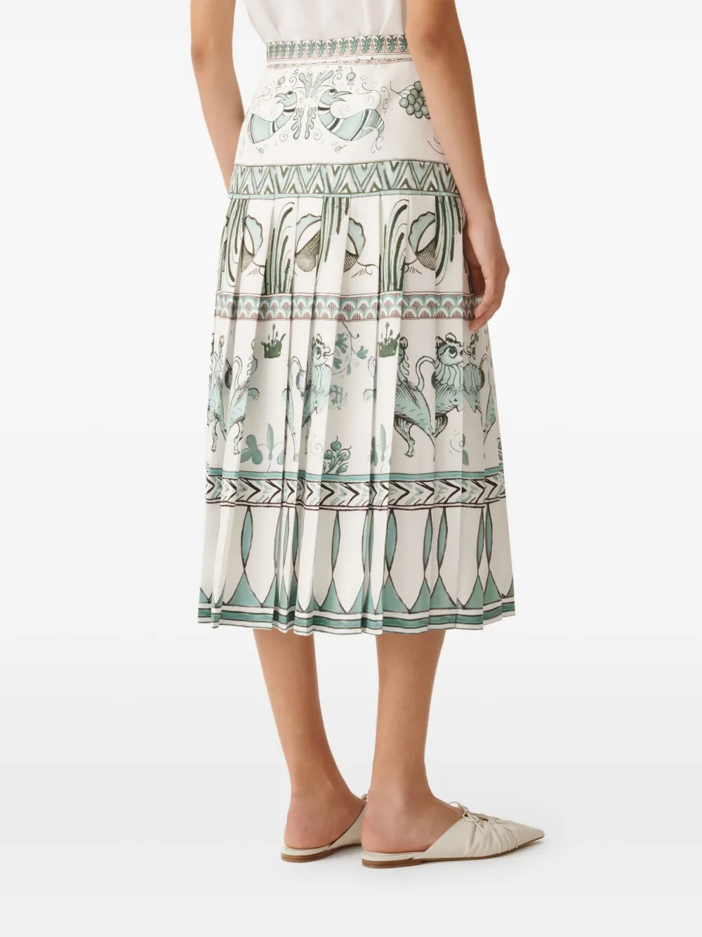 Fabiana Filippi Gonna midi con stampa | Abbigliamento | Image 4