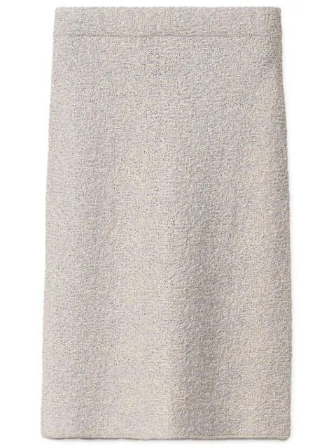 Fabiana Filippi bouclé midi skirt