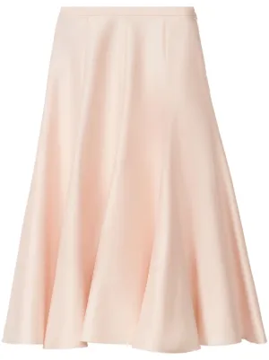 スカート FABIANA FILIPPI Woman Skirt Blush Pink GND265F415D827 2186 Flared tulle midi skirt - FABIANA FILIPPI - LIGHT YELLOW