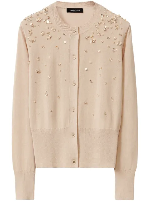 Fabiana Filippi sequin-detail cardigan