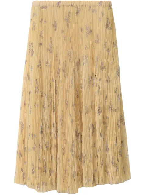 Fabiana Filippi floral-print midi skirt