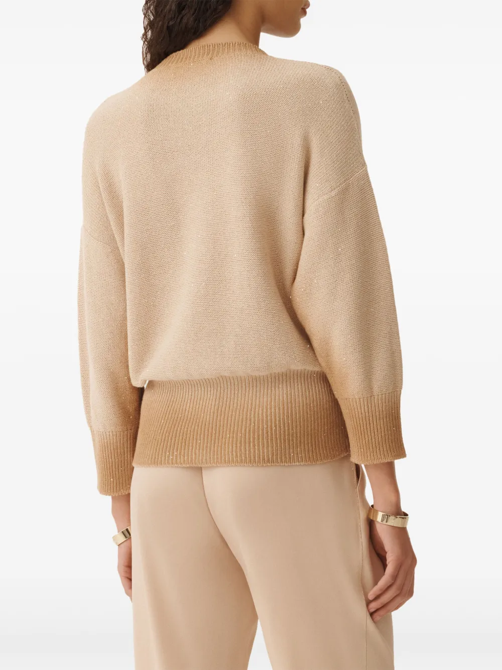 Fabiana Filippi Trui met kleurverloop Beige