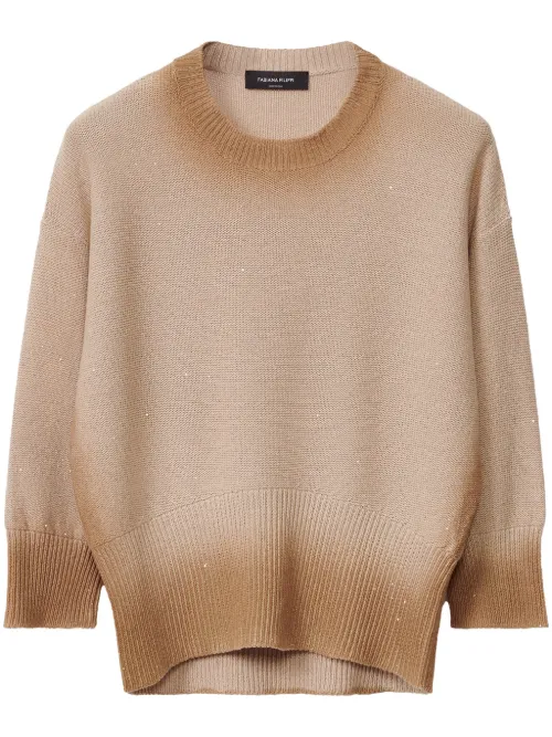 Pull à effet dégradé - Fabiana Filippi - Modalova
