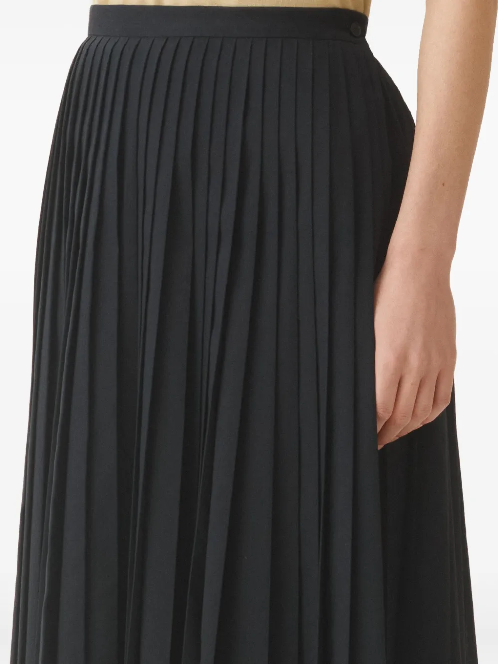Fabiana Filippi Maxi-plooirok Blauw