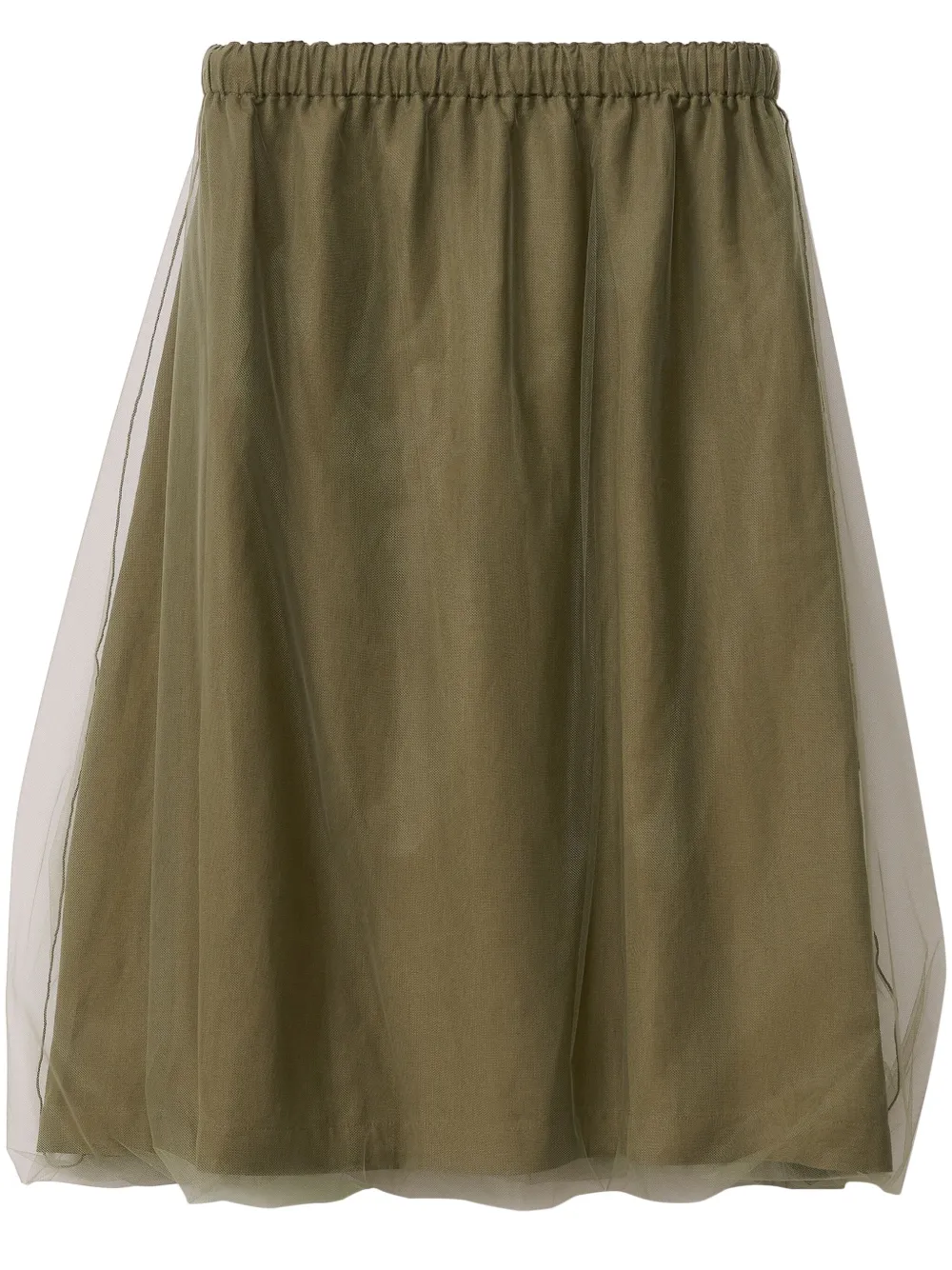 Fabiana Filippi Rok met tule Groen