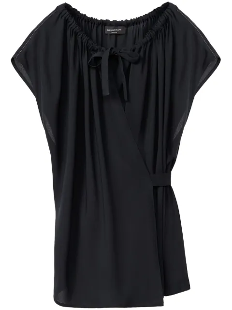 Fabiana Filippi wrap design blouse 