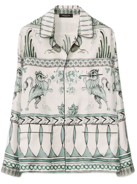 Fabiana Filippi camisa con estampado gráfico