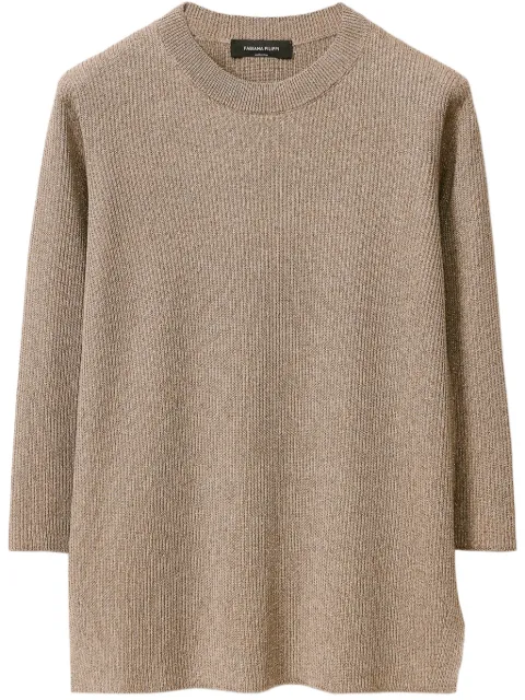 Fabiana Filippi lurex-detail sweater