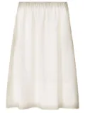 Fabiana Filippi distressed midi skirt - White