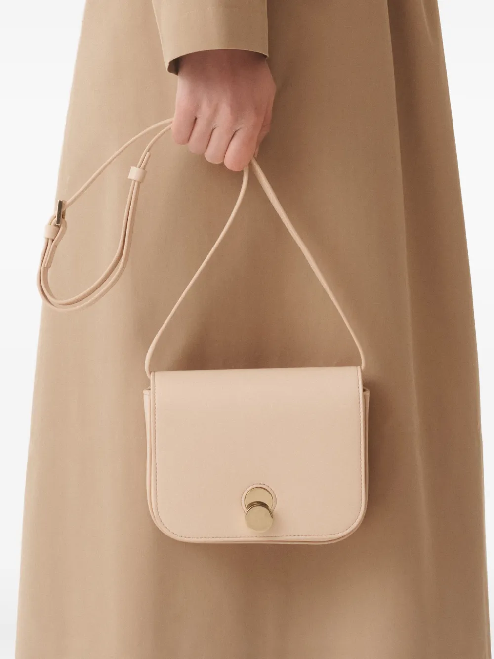 Fabiana Filippi Eclissi crossbody bag - Beige