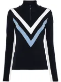 We Norwegians Voss Chevron zip-up sweater - Blue