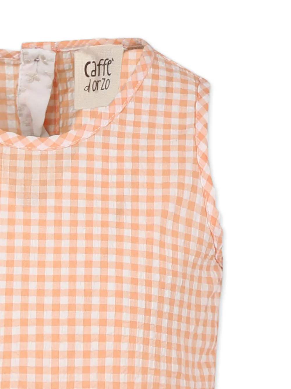 Caffe' D'orzo Bluse Mit Vichy-karo In Pink