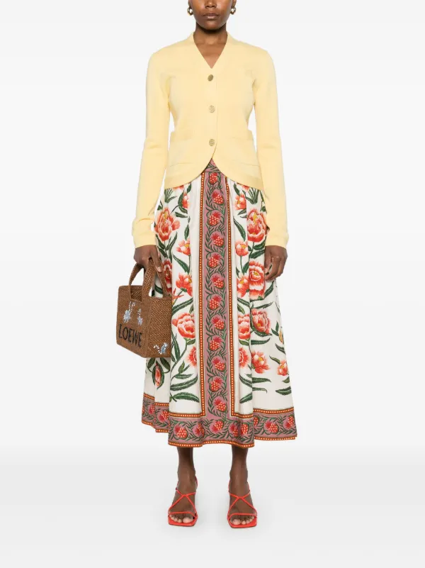 forte forte ニットカーディガン Forte Forte ニット カーディガン | イエロー | FARFETCH JP