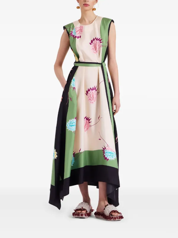 Swing midi dress