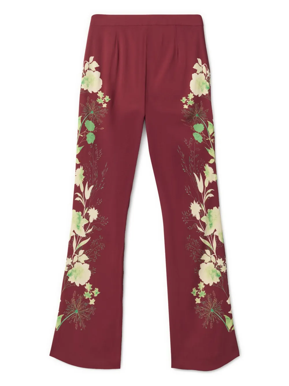 La DoubleJ Broek met print Rood