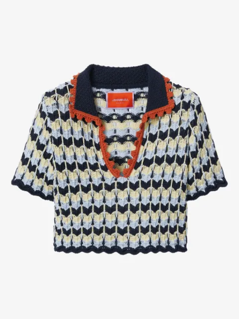La DoubleJ Perry polo top