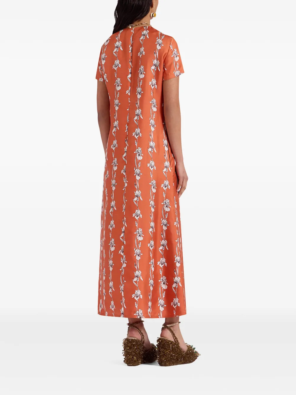 LA DOUBLEJ SWING MIDI DRESS