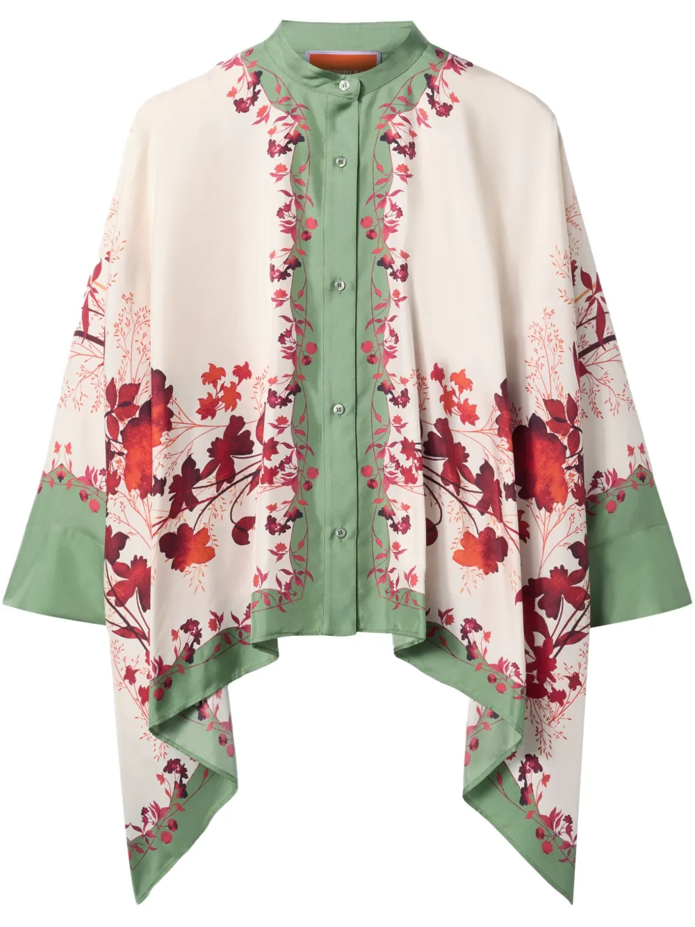 La DoubleJ Foulard blouse Wit