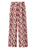La DoubleJ wide-leg pants - Red