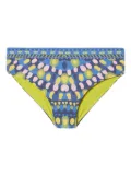 La DoubleJ one-shoulder bikini - Blue