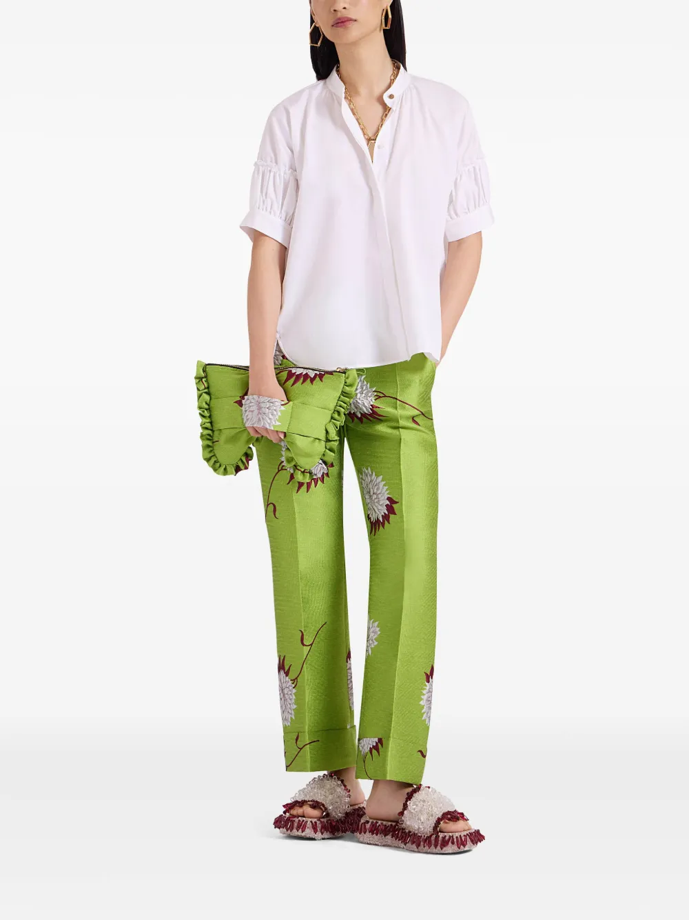 La DoubleJ Hendrix broek - Groen