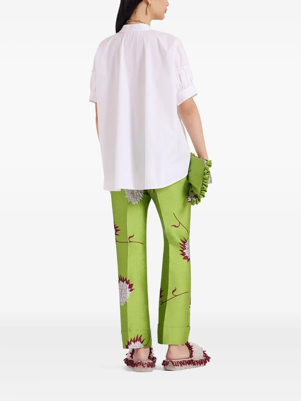 La DoubleJ Hendrix broek Groen
