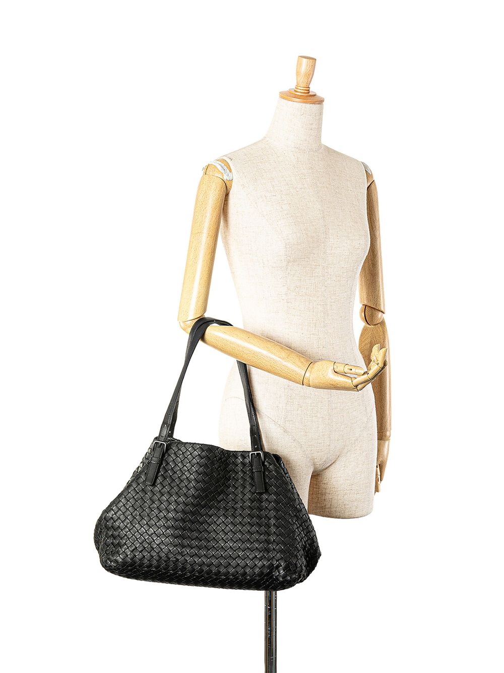 Bottega Veneta Pre-Owned 2012-2023 Medium Nappa Intrecciato Cesta tote bag - Zwart