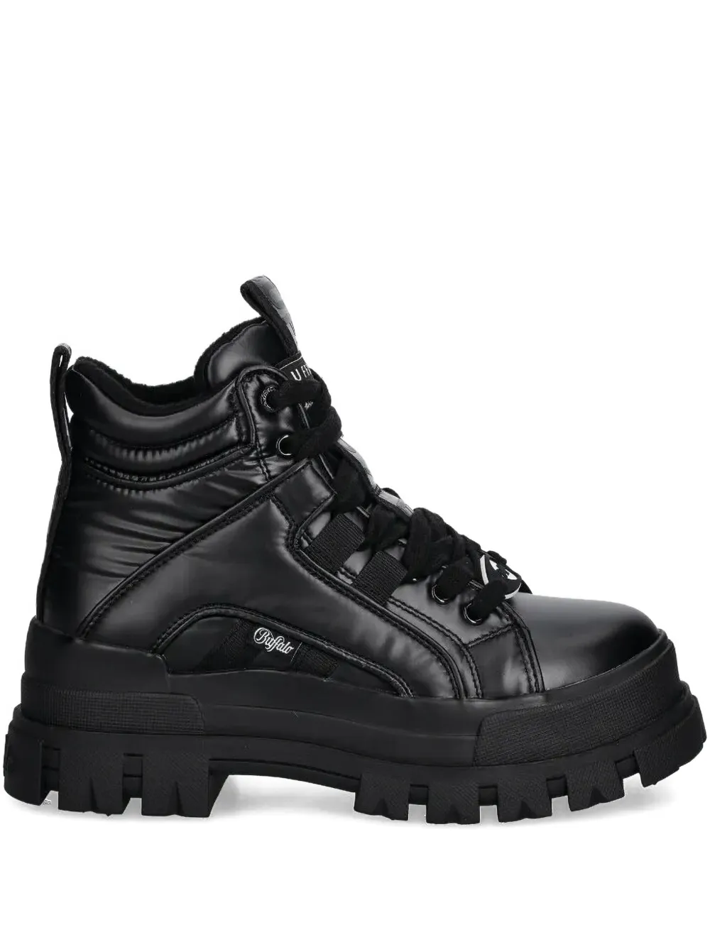 Buffalo chunky-sole platform boots | Black | Image 1
