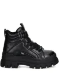 Buffalo chunky-sole platform boots - Black